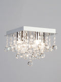 BHS Orlando bathroom square flush ceiling light, UK version