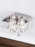 BHS Orlando bathroom square flush ceiling light, UK version