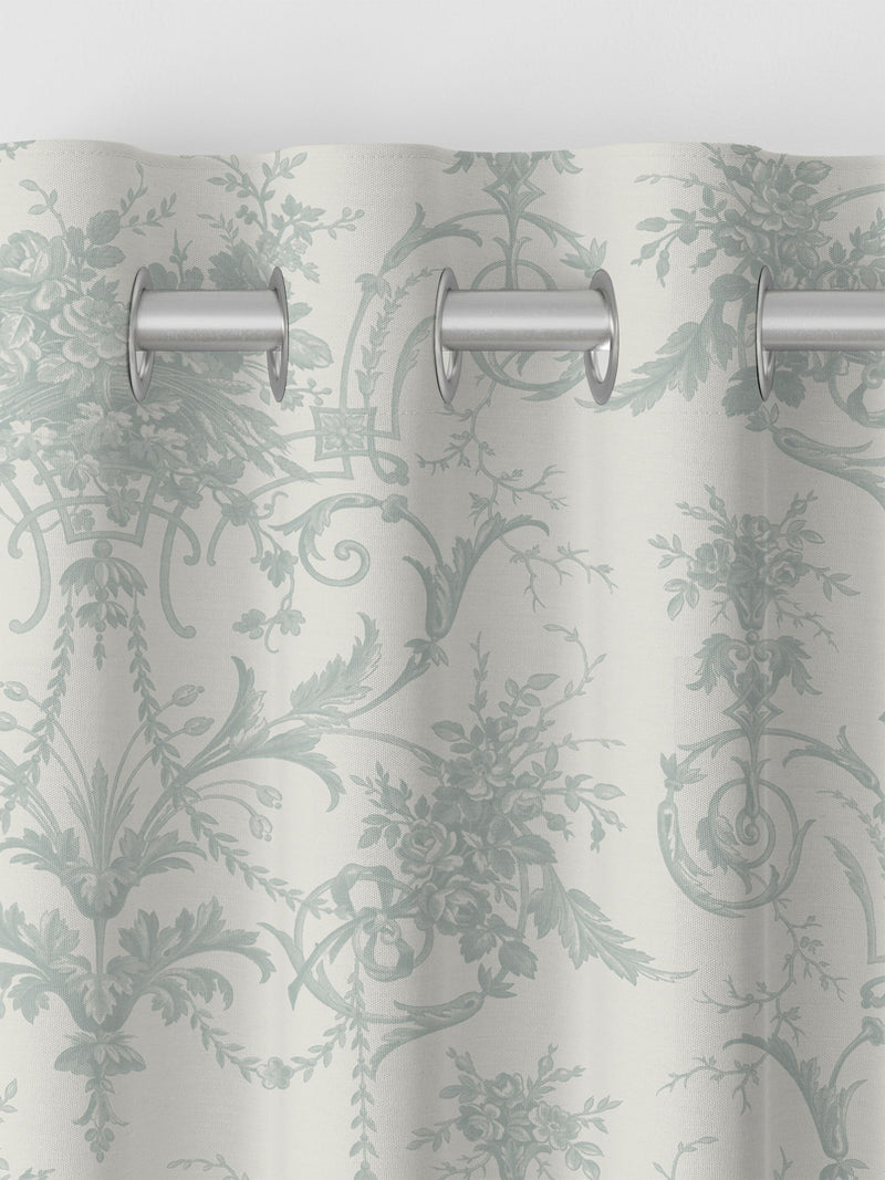 Laura Ashley Tuileries duck egg curtains, UK version