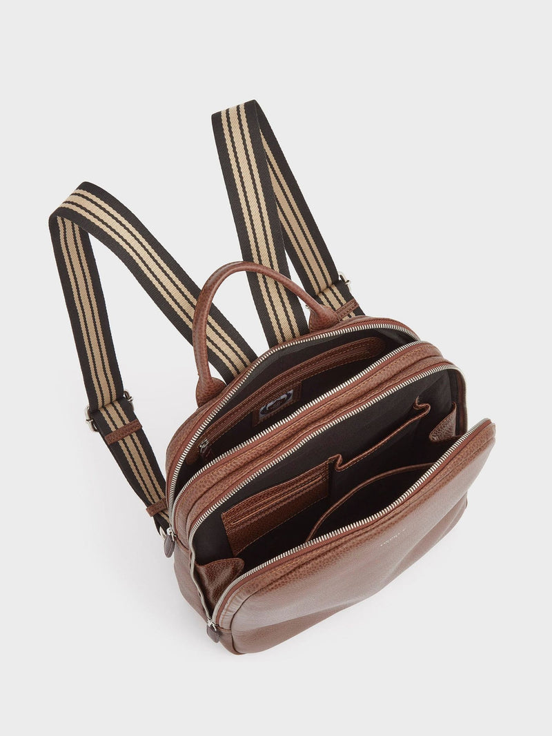 Osprey London Tan Brown leather backpack 65cm - British product
