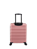 Cabin Max Pink Anode 40L cabin suitcase, imported from the UK