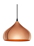 Eglo copper Hapton pendant light - British product
