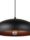 Eglo Mogano black copper ceiling light pendant, imported from the UK