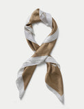 Brown Geo Printed Scarf, UK version