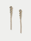 Autograph cubic zirconia skinny earrings - British product
