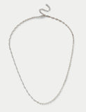Sterling Silver Twist Necklace, UK version