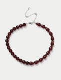 Autograph mixed natural stone necklace (British brand)