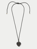 Beaded heart long pendant necklace jewelry imported from the UK