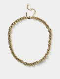 Autograph chunky chain necklace 420mm stainless steel, imported from the UK
