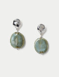 M&S ceramic circle drop earrings - British product