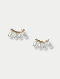 PER UNA pearl effect stud earrings 20mm, imported from the UK