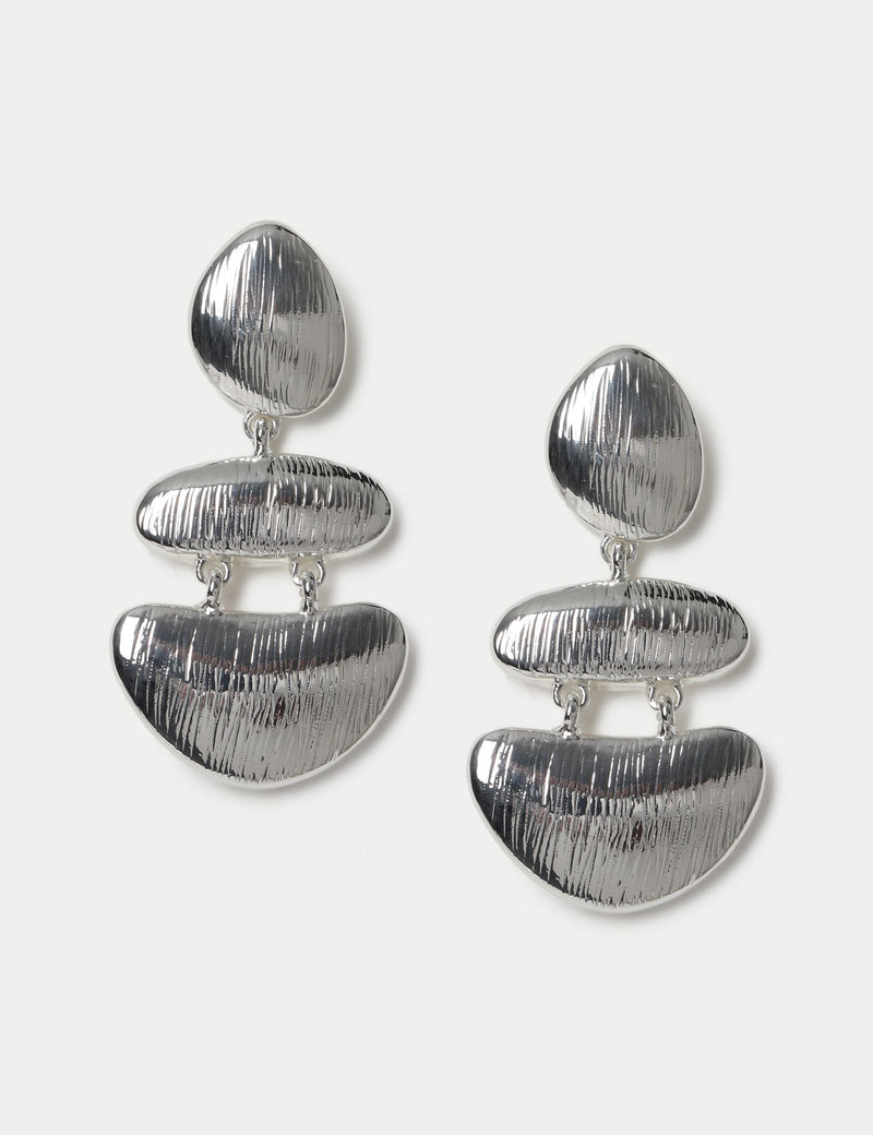 M&S Irregular Link Drop Earrings, UK version