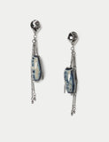 M&S Stone Drop Earrings mixed material, UK version