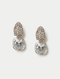 M&S embellished crystal mini drop earrings, UK version