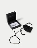 Autograph sterling silver cord bracelet - British product