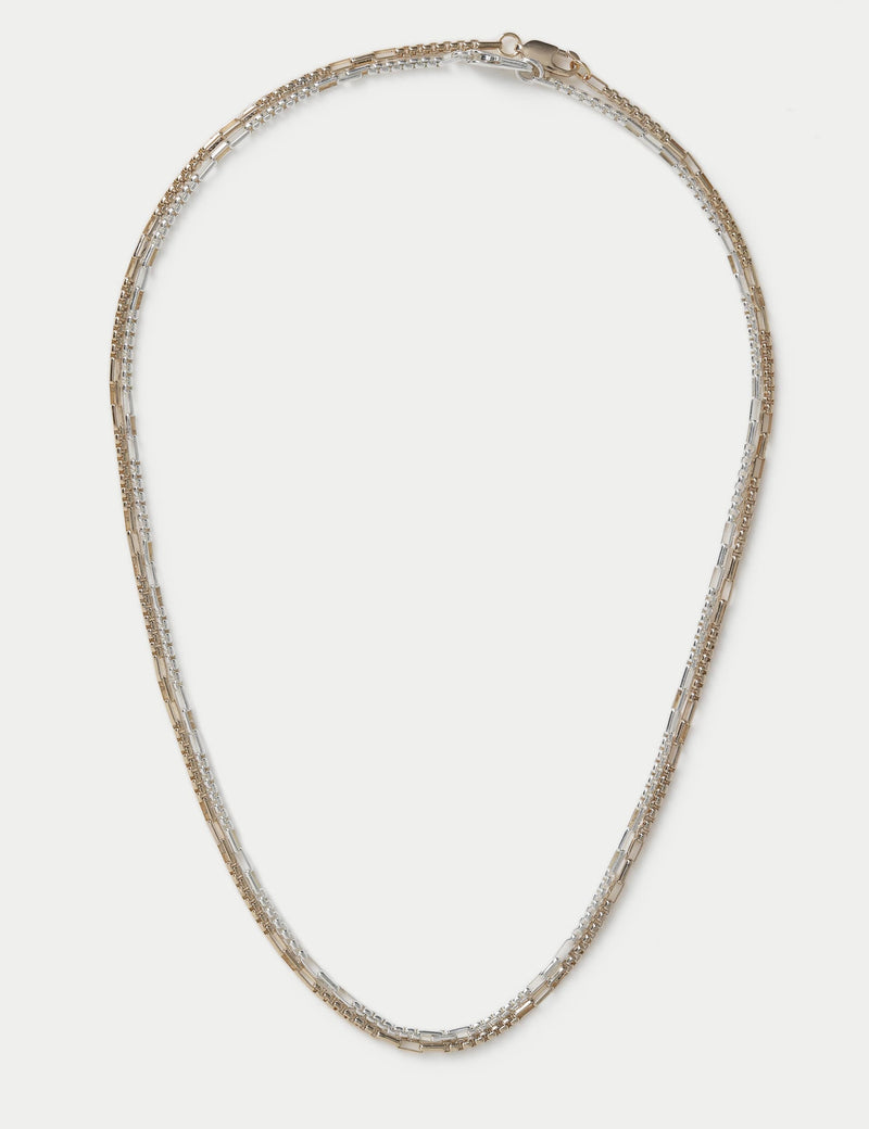 M&S chain necklace 2 pack set - British product