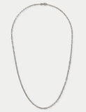 Autograph sterling silver paper chain necklace, UK version
