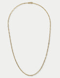 Autograph gold plated sterling silver paper chain necklace, imported from the UK