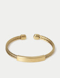 AUTOGRAPH stainless steel mesh cuff bracelet - British product