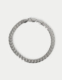 Autograph sterling silver chunky curb chain bracelet - British product