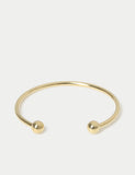 Stainless steel ball cuff bracelet - British product