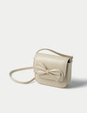 Occasion yellow bow front gift bag (British brand)