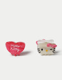 Hello Kitty heart-shaped clip pack - UK version