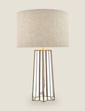 Laura Ashley star glass table lamp, imported from the UK