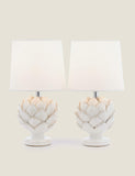 Laura Ashley artichoke table lamps set of two, imported from the UK