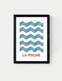 East End Prints La Piscine framed art, UK version