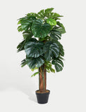 Blooming Artificial Monstera on pole 4ft (British brand)
