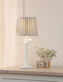 Laura Ashley Eleni Floral Pleated table lamp, imported from the UK