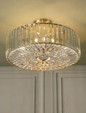 Laura Ashley Fernhurst semi flush ceiling light 45cm - British product