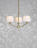Laura Ashley Hemsley pleated pendant light - British product