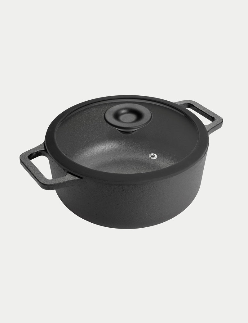 Prestige cast iron 24cm casserole dish, UK version