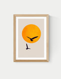 East End Prints birds in the sky framed art, UK version