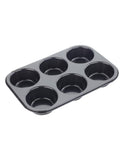 Tala non-stick carbon steel muffin tin 6 cup, UK version
