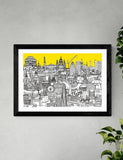 East End Prints London Jungle Framed Art Print