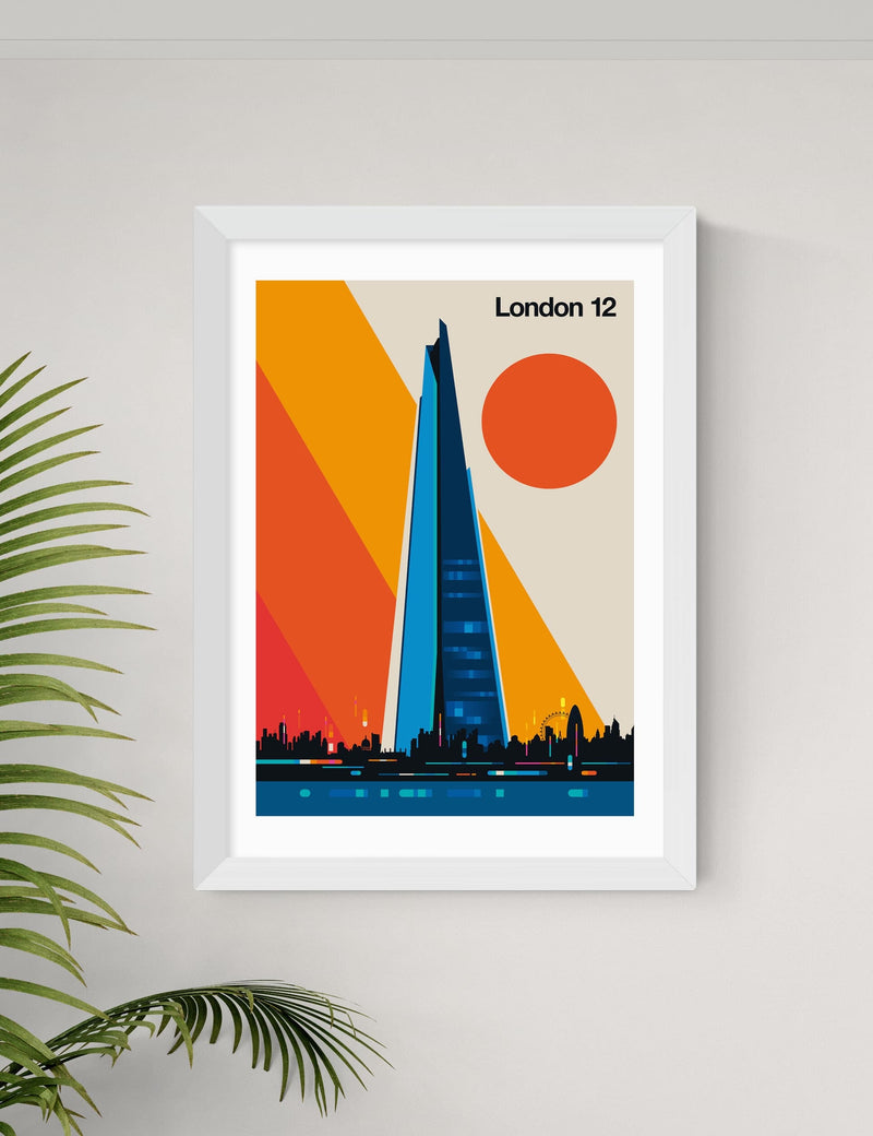 East End Prints London 12 Framed Art Print