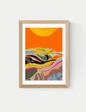 East End Prints Sunny Hills Framed Art Print