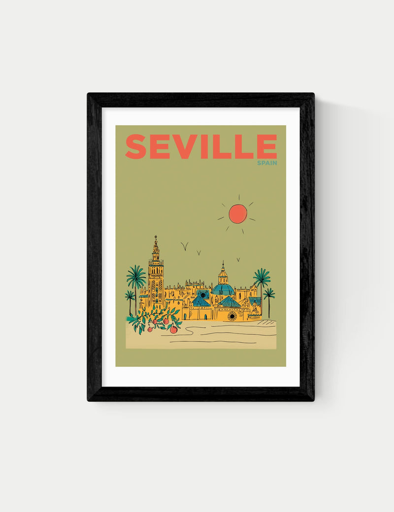 East End Prints Seville Framed Art Print