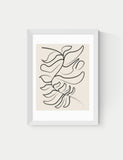 East End Prints Sprung Flower Love Child framed art print, UK version