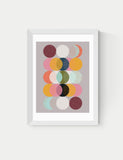 East End Prints Moods and Moons Framed Art Print