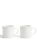 Wedgwood Gio embossed mugs set of 2 (British brand)