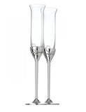 Vera Wang Love Knot crystal flutes set of 2 - British product