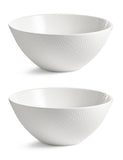 Wedgwood Gio cereal bowls set of 2 fine bone china (British brand)