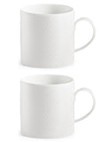Wedgwood Gio fine bone china mug set, imported from the UK