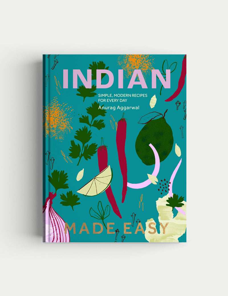 Indian Made Easy Cookbook hardback, imported from the UK