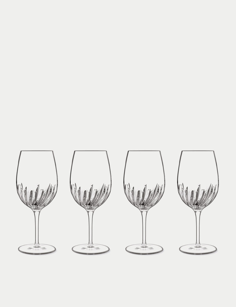 Luigi Bormioli Mixology Textured Wine & Spritz Glasses set of 4 57cl (British brand)