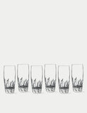 Luigi Bormioli Mixology Incanto highball glasses set of 6, UK version